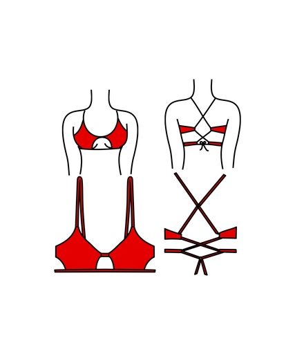 Mahealani Top - Cherry